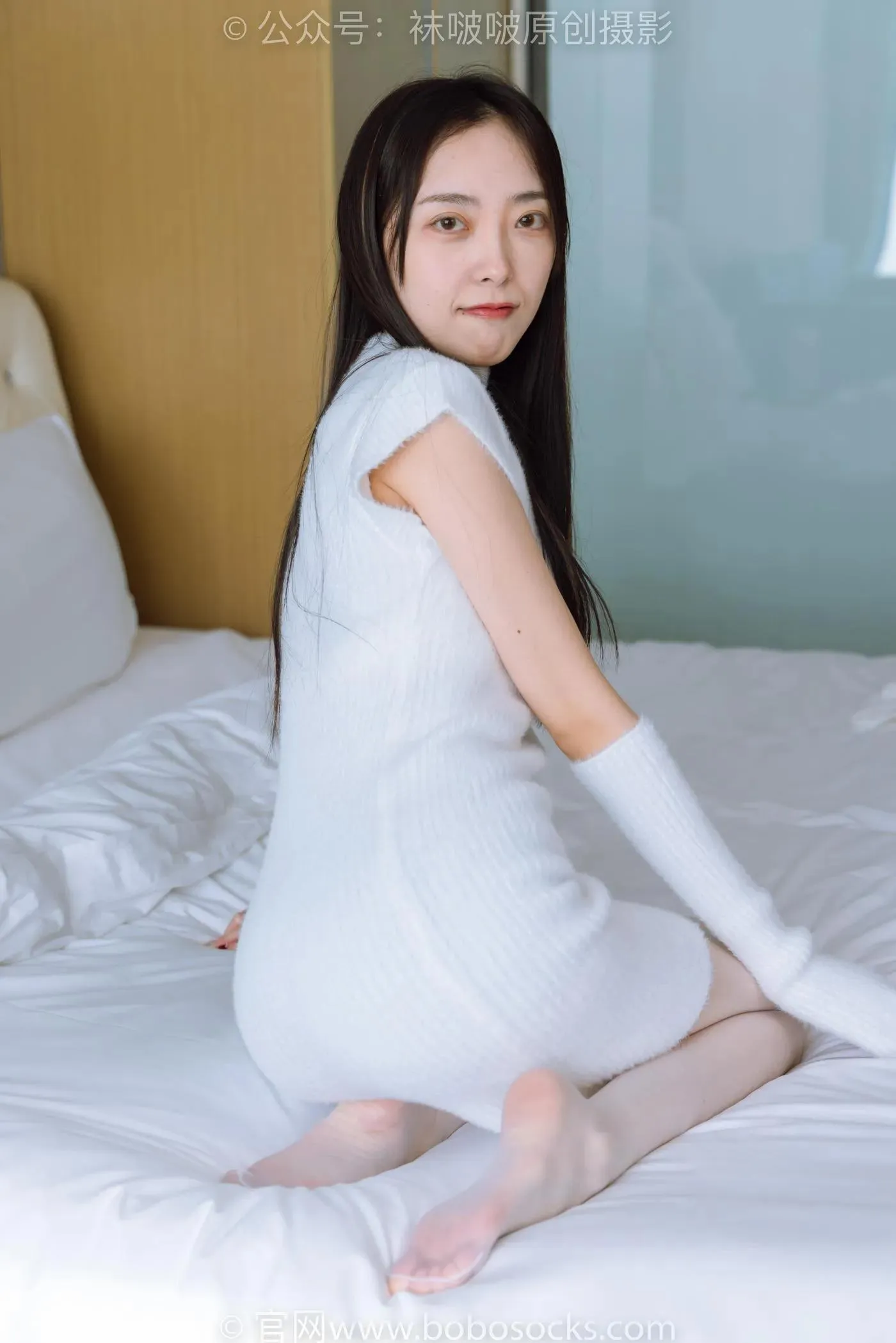 [BoBoSocks袜啵啵]NO.173 稚予-高跟鞋、板鞋、白丝、肉丝、白棉袜 [149P]插图